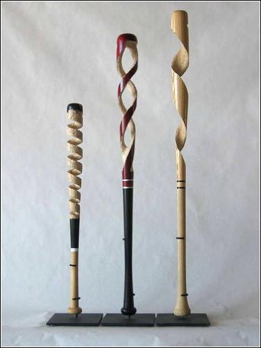 Basebat - The image is the of base bat which have been given a good shape. Triming is really nicely done.. That makes it special.