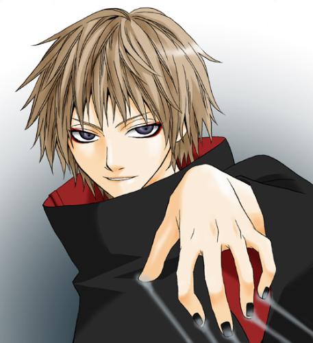 Sasori - The first time I saw Sasori's real face,I was shocked.A beautiful boy!But indeed,his age is more than 40.LoL.