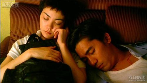 chungking express - Tony liung and Faye Wang appeared in this movie.