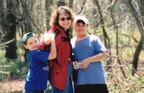 me and kids - kids and I at point pelee