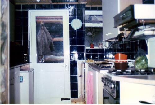 Kitchen finished - This is the kitchen that's just been finished.