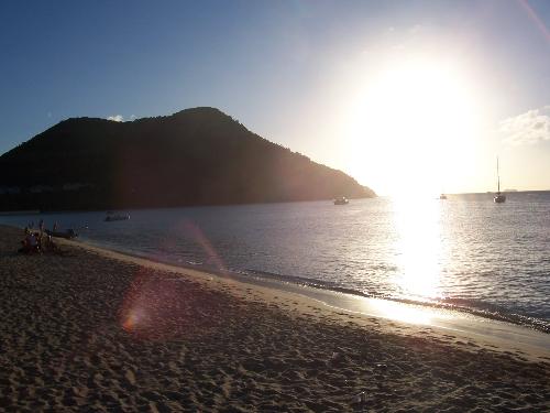 St. Lucia - Sun Setting