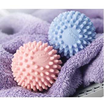 dryer balls - Dryer Balls on a towel dryer balls - Dryer Balls on a towel