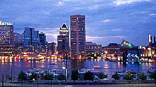 Baltimore Skyline - This is a pic of a Baltimore skyline.