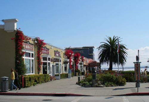 Monterey California - Monterey California storefronts shore