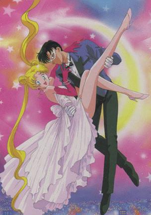 Usagi&Mamoru - Once I had a pencil-box and the cover image of the pencil-box was this picture.