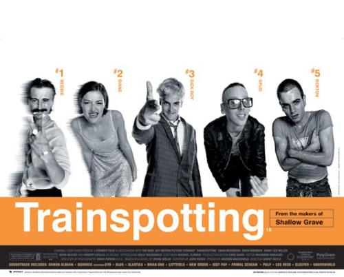 Trainspotting poster - Trainspotting poster all characters