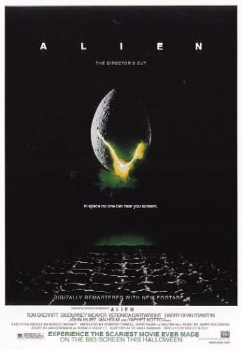 Alien Poster - Original Alien poster, white border