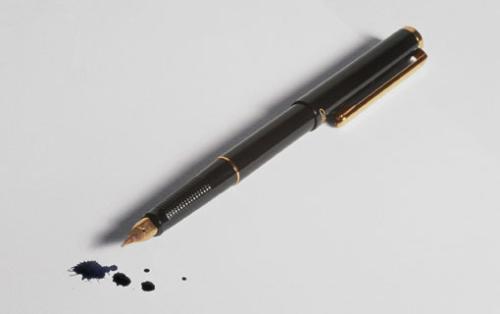 Pen - A fountain pen is still the best way to write!