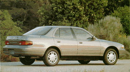 1995 Toyota Camry LE - Had a white 4-door!