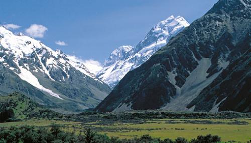 New Zealand mountains - mountains in New Zealand