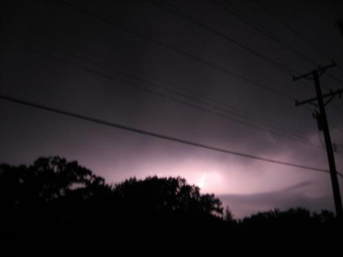 Pre-Storm - A shot of an approaching storm on 8-11-07 at 3 a.m. Pre-Storm - A shot of an approaching storm on 8-11-07 at 3 a.m.