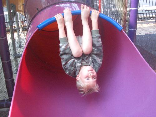 Spider monkey Casey - Day at the park