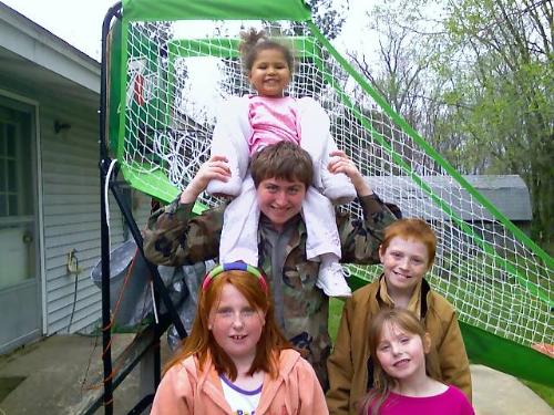 Grandchildren - Half of my grandchildren. These are my daughters children, my son has five children also.