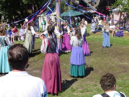 Maypole Ritual/dance - A maypole dance/ritual set in the 1600's.