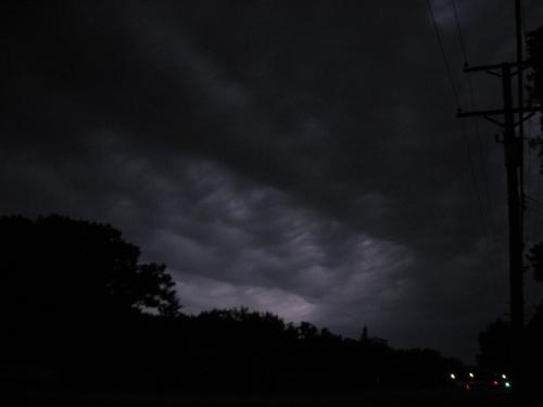 Eerie Cloud Formation - Another eerie looking cloud formation