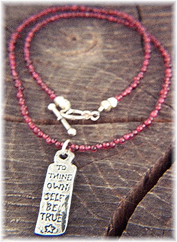 making jewelry - necklace