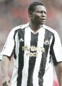 Obafemi Martins - Newcastle's main striker Obafemi Martins