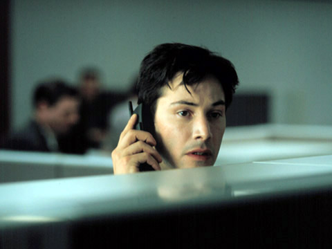 Matrix - Neo with Phone