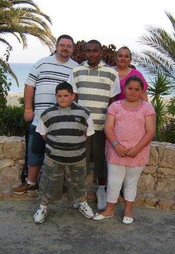 holiday in costa calma, fuerteventura 2007 - me and my family this year on holiday