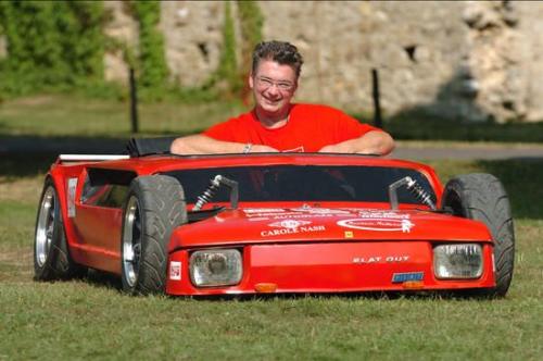 the thinnest car  - the thinnest car which u have never seen and it is one of the wonder
