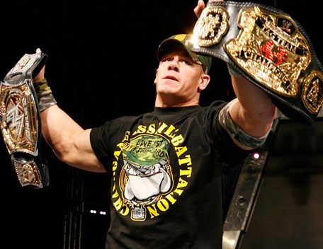 the champ!!!!!!!!! - john cena