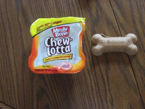Chewie Bone - My dogs favorite chewie treat now
