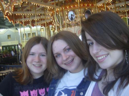 friends - me, britney, and chelsea