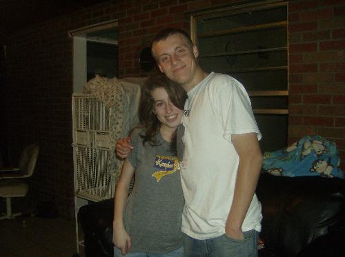 sister - pic of me and my brother
