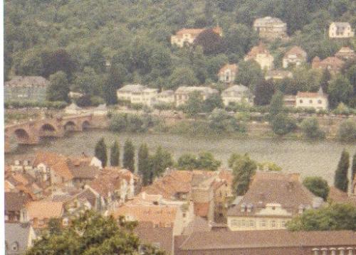 Germany river - Unknown city in Germany.