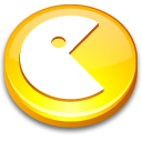 pacman cover - button