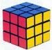 Rubik's Cube - Rubik's Cube is a mechanical puzzle invented in 1974 by the Hungarian sculptor and professor of architecture Erno Rubik. Originally called the 'Magic Cube' by its inventor, this puzzle was renamed 'Rubik's Cube' by Ideal Toys in 1980 and also won the 1980 German 'Game of the Year' special award for Best Puzzle. It is said to be the world's best-selling toy, with some 300,000,000 Rubik's Cubes and imitations sold worldwide. A Rubik's Cube has nine square facelets on each side, giving fifty-four facelets in total, and occupies a volume of twenty-seven unit cubes. Typicall, the faces of the cube are covered by nine stickers in six solid colours; there is one colour for each side of the cube. When the puzzle is solved, each face of teh cube is a solid colour. Source: Wikipedia