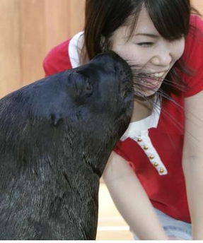 sloppy kiss - its way too weird too describe...all i felt was this was one way too wet kiss to even compare to anything else! hehe
