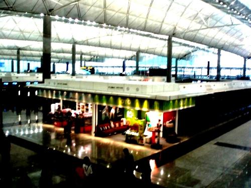 Hong Kong International Airport - where I was for less than 24 hours thank you very much