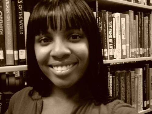 Me  - Taking a break in the library.