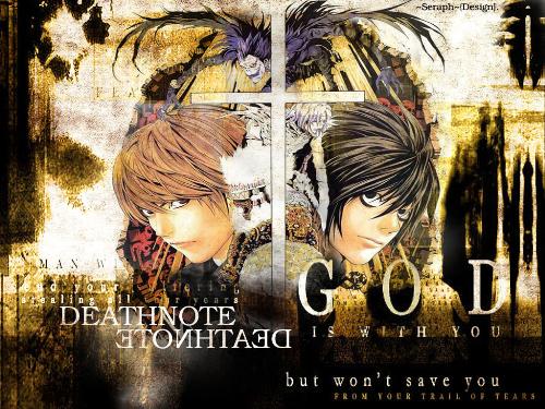 death note - it's a good comic from japan
