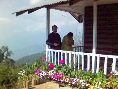 Rishop, The Himalayas - A landscape from Rishop.