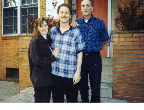 My big brothers - Two of my 5 brothers. A family day enjoying each others company.