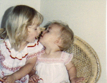 My daughters - Ahhh for the days when they actually liked each other. Sisters can be the best of friends or the worst of friends. Don&#039;t forget to tell yours that you love her. 