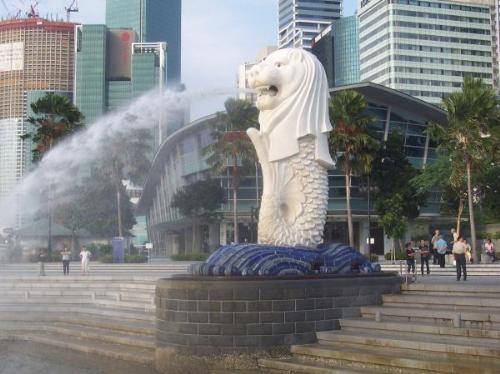 merlion - the merlion at the esplanade, singapore