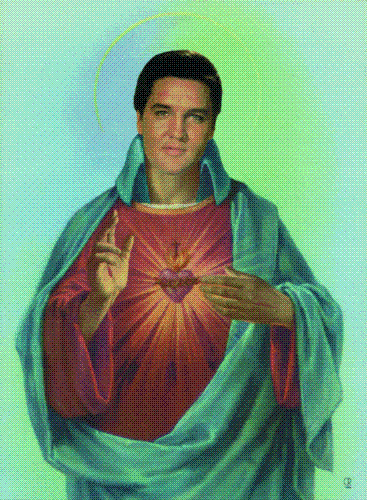 elvis presley - Many people even consider him as their god.