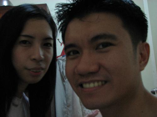 me and my boyfriend - me and my boyfriend during his vacation here in the philippines...