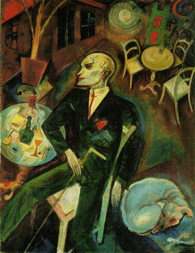 Lovesick man - George Grosz, The Lovesick Man, 1916  =D