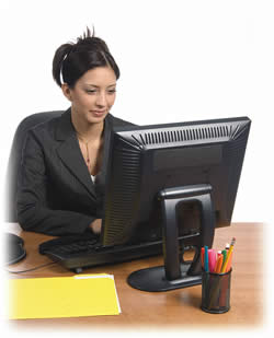 computer worker - computer worker should have proper sitting arrangements.