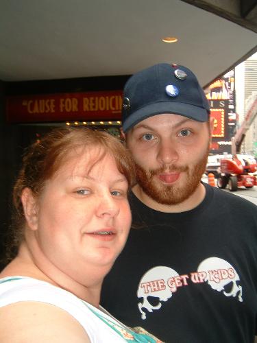 A picture in New York City! - Another picture of our vacation in New York City. It was a blast! Defiantly go there if you can!