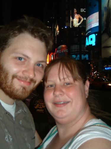 A picture in New York City! - Another picture of our vacation in New York City. It was a blast! Defiantly go there if you can!