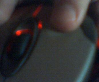 woking in my computer - it is my mouse, a optical one, it is a very good mouse, I brought a few months ago and it is still working very well.
