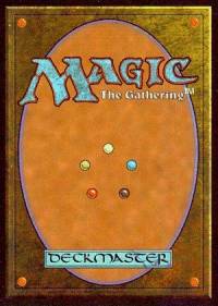 Magic the Gathering - Magic the gathering game card from Wizards of the Coast.