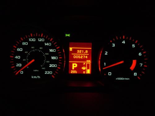 lancer 2008 dashboard - interior