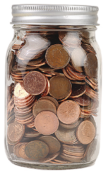 saving change - It really adds up!!